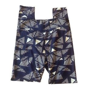 Purple/Tan Lularoe Leggings EUC Size O/S #7400